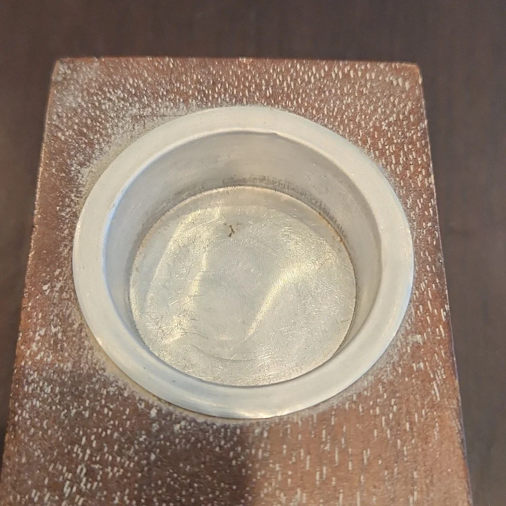 WEST ELM 5 slot candle holder